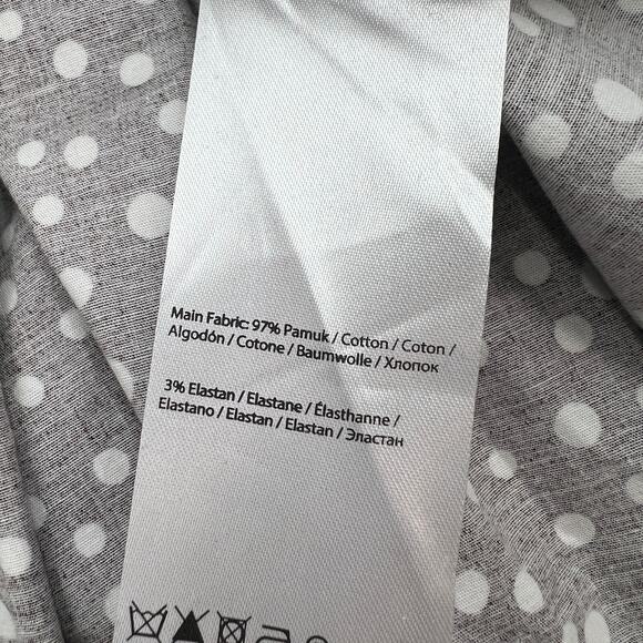 Exquise Janet Button-Front Pleated Mini Shirt Dress Tie-Neck Shirt Edition - Picture 11 of 13